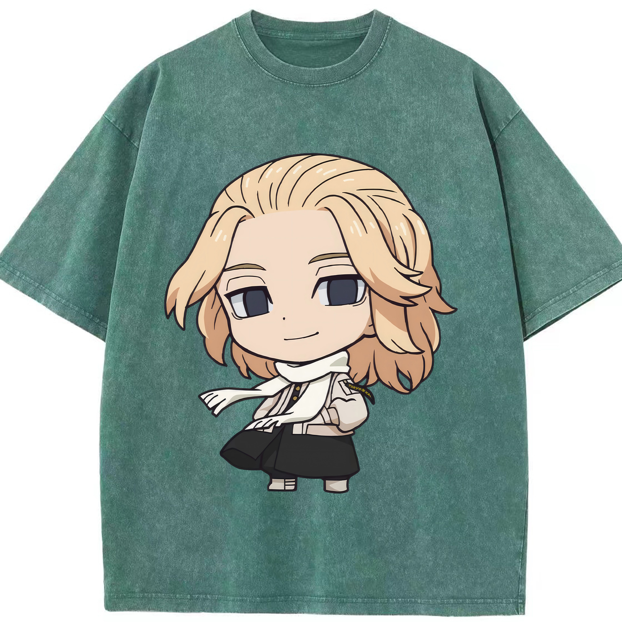 （画像用） 東京リベンジャーズ Tokyo Revengers 綿100% ヴィンテージ風 半袖Tシャツ（フロントプリント）